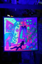 Полотно Plushedelica «Комната» мини