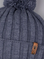 Шапка для мальчика осенняя на завязках