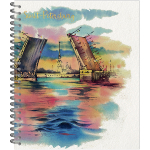 НОВИНКА! ТЕТРАДЬ ОБЩАЯ 96 ЛИСТОВ НА СПИРАЛИ “Питер”