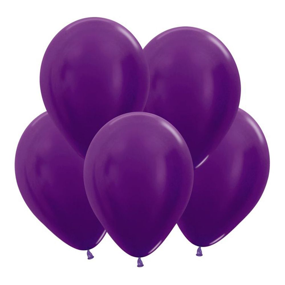 S 12&quot; Металл Фиолетовый / Violet / 10 шт.