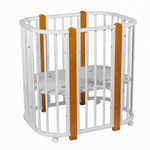 PITUSO Кровать детская + маятник 5/1 Asti Белый-Бук