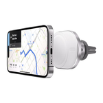 Автомобильный держатель MagSafe с беспроводной зарядкой Belkin BoostCharge Pro (Qi2) (WIC008) Беспроводная зарядка: Qi 15 Вт. Сертификация Qi2. Устанавливается на вентиляционную решётку