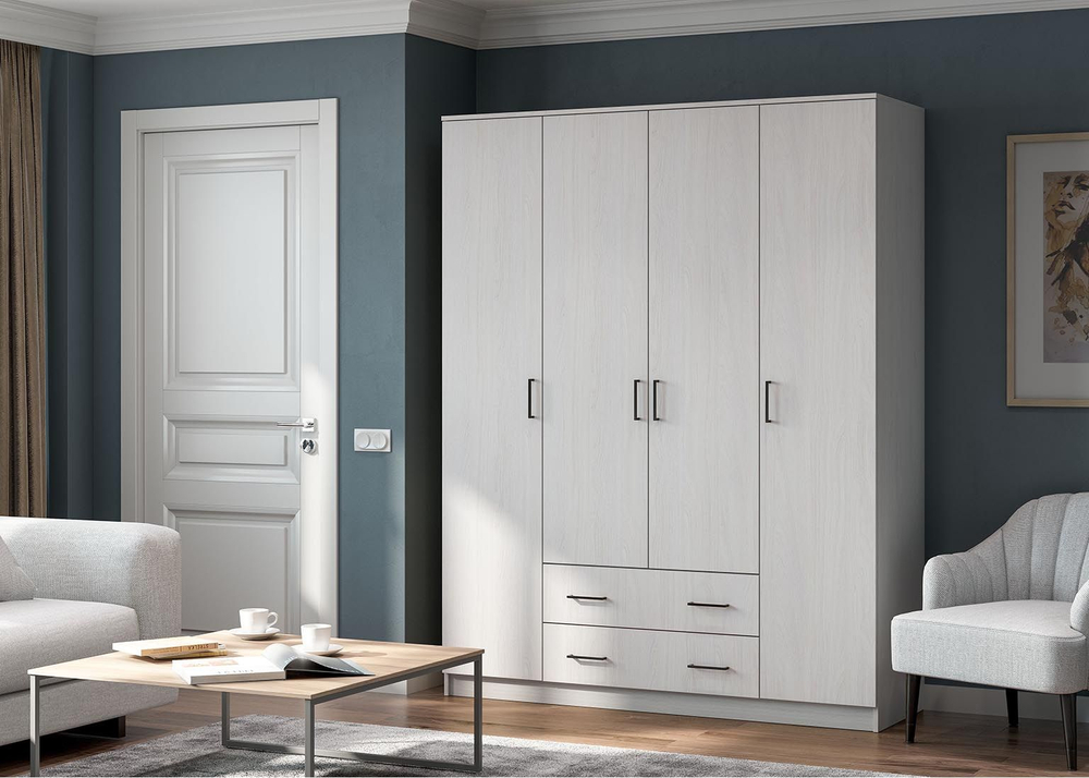 Шкаф ШК-1 (Ясень Анкор светлый)