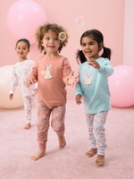 Пижама для девочки Next Q96-761, 3 шт., Розовый, Голубой