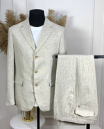 Льняной костюм Loro Piana, арт. 481775143