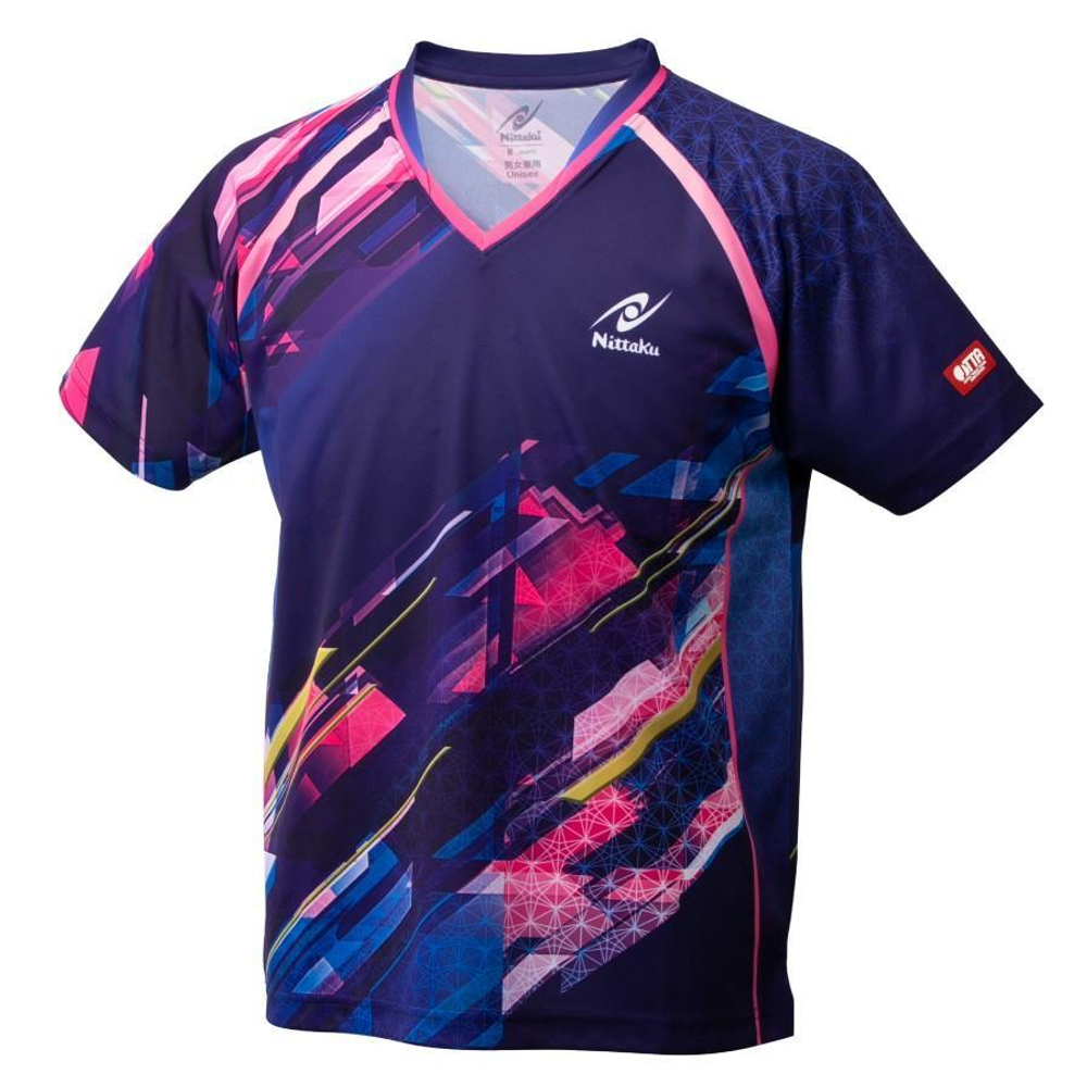 Nittaku Shirt Skytop navy (2202)