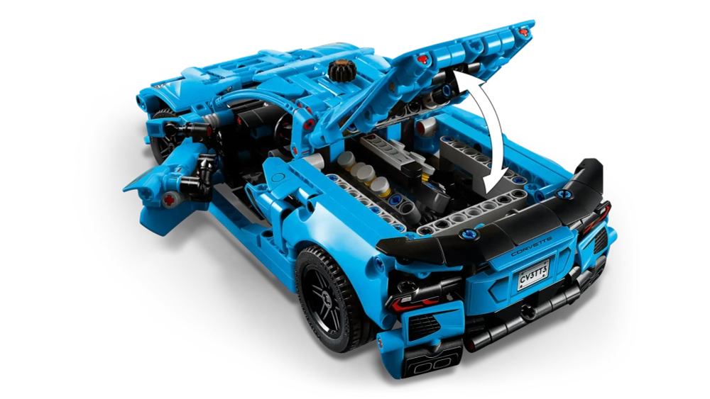 Конструктор LEGO Technic 42217 Chevrolet Corvette Stingray Синий