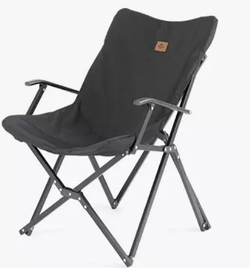 Кресло туристическое Naturehike складное, черное, до 120 кг