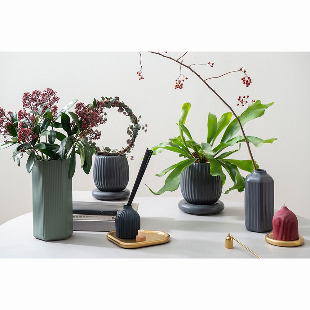 Диффузор ароматический Nutmeg, Leather & Vanilla из коллекции Edge, 200 мл, тёмно-синий