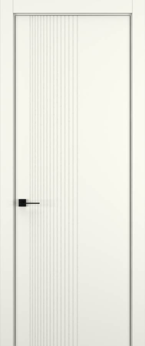 Дверь 7 VERTICAL Матовый Жемчужный