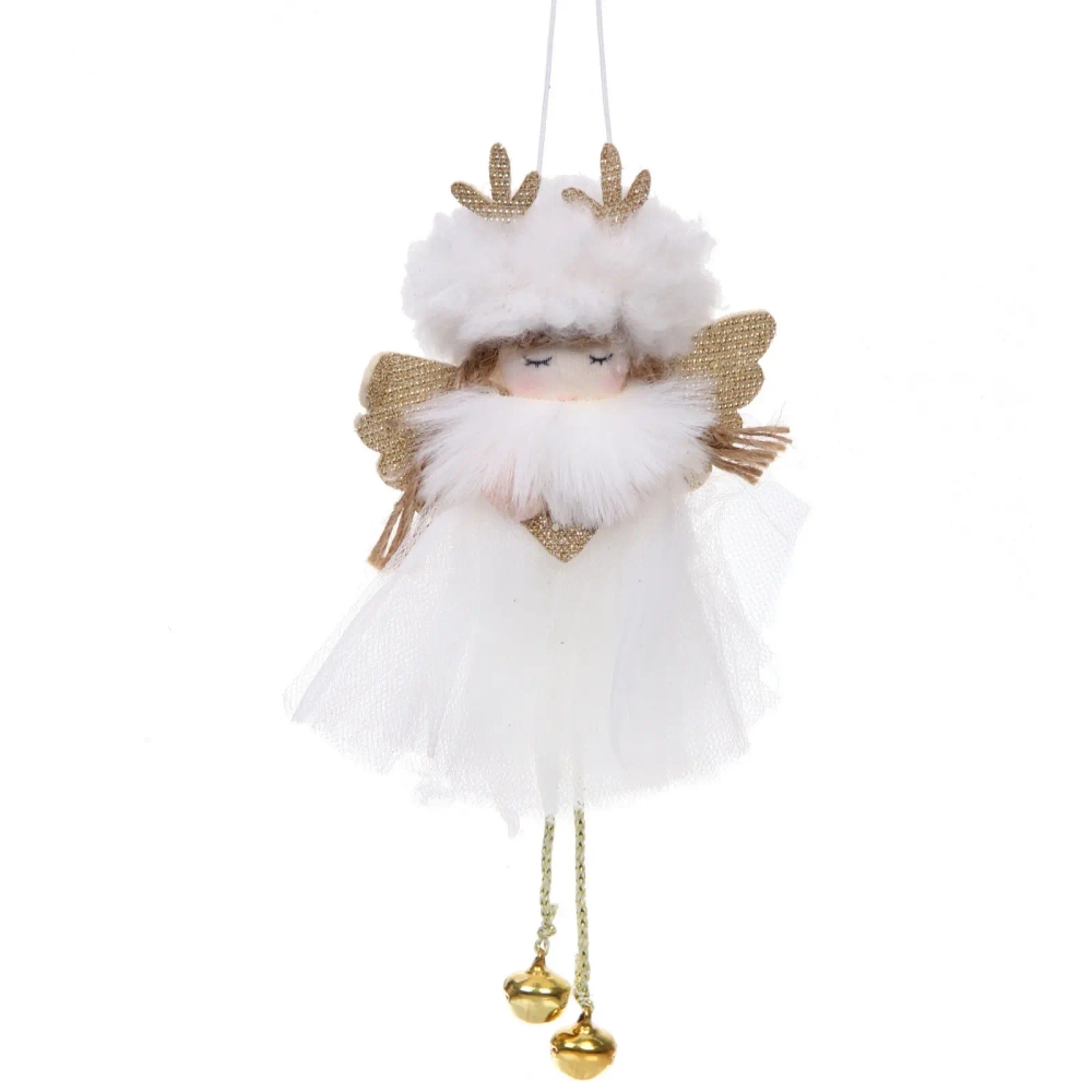 Подвеска «Маленькая леди» 15 см, белый