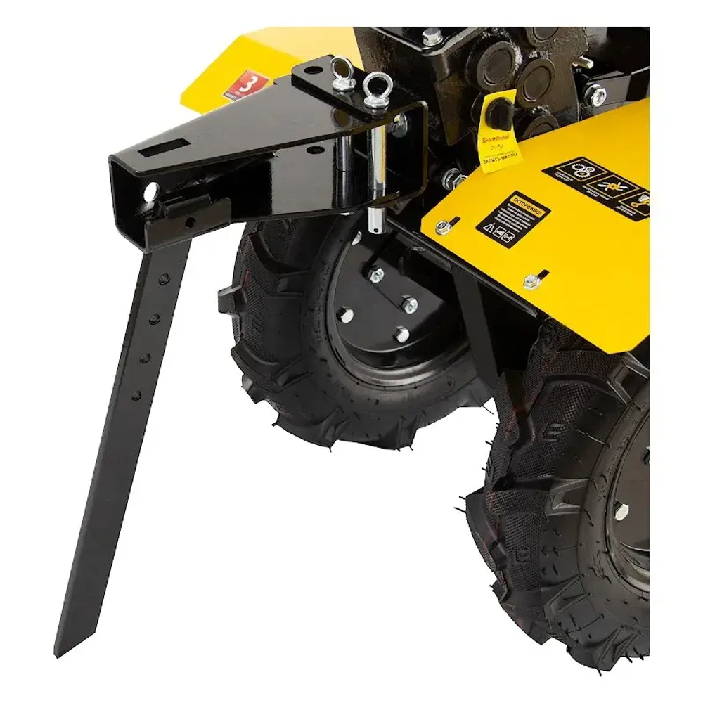 DENZEL DPT-470 мотоблок 7 л.с, ременное сцепление, фрез 3 x 4, шом, передачи 3в/1н 56405