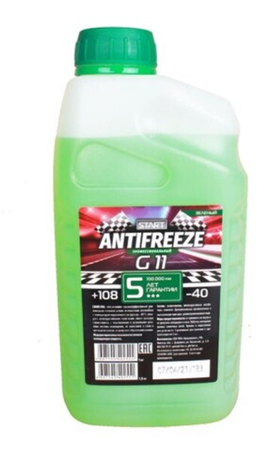 Антифриз START зеленый 1кг