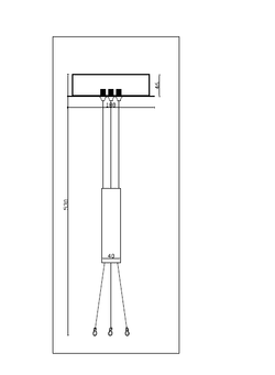 Подвес Maytoni Zon C032C-03-MG