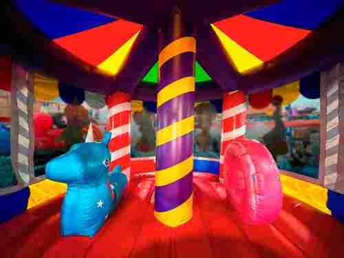 Коммерческий надувной батут «Карамельное Чудо» 5*5*3,5 м