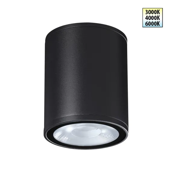 359535 STREET NT25 000 черный Светильник ландшафтный с переключ. цветовой температуры IP65 LED 10W 100-240V 3000К\4000К\6000К TUMBLER