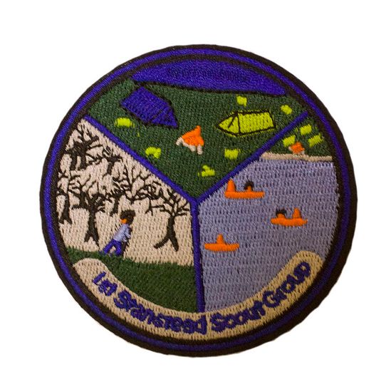 Нашивка на рюкзак и на одежду. Scout