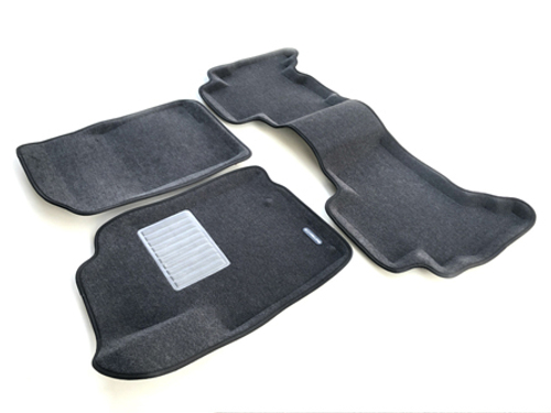 Коврики салона для TOYOTA LС Prado 150 (2010-2012)/LEXUS GX460 (2010-2012) Euromat 3D Business серые. Арт. EMC3D-005115G