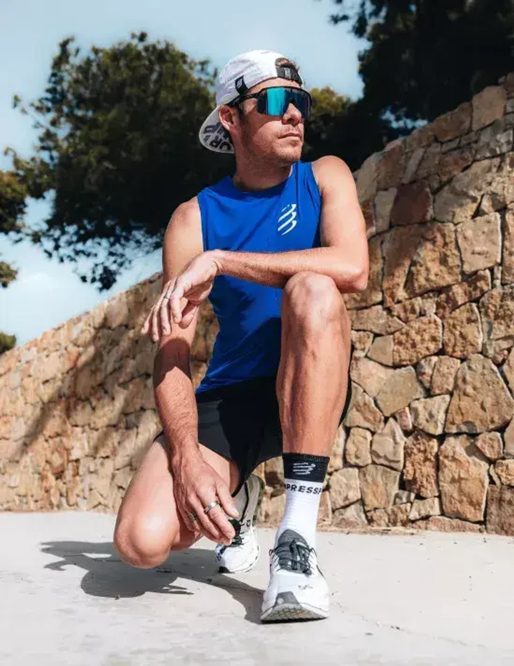 Майка Pro Racing Singlet V2 Dazz Blue