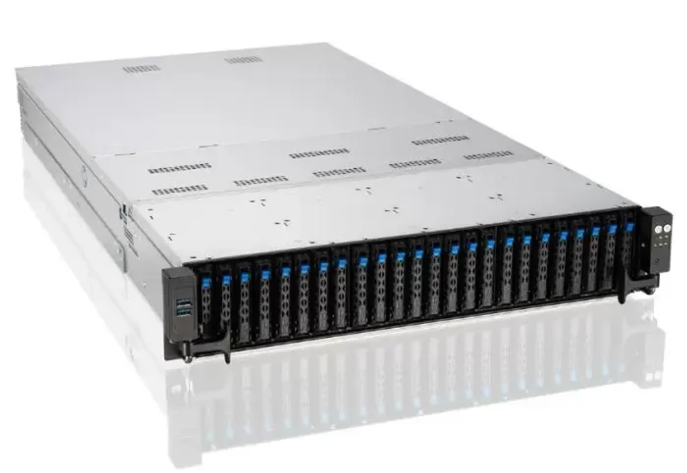 Серверная платформа 2U ASUS RS720A-E11-RS24U/10G/2.4KW/24NVMe/GPU