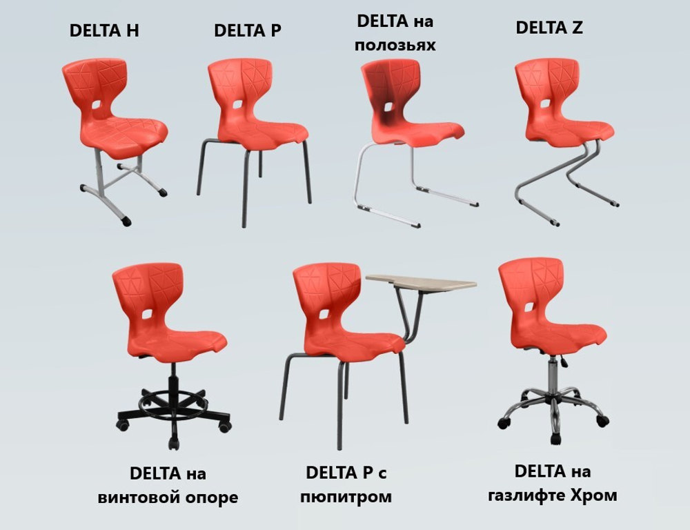 Стул ученический Delta пластик