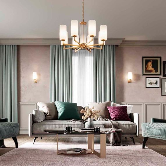 Подвесная люстра Odeon Light Hall Kasali 4990/8