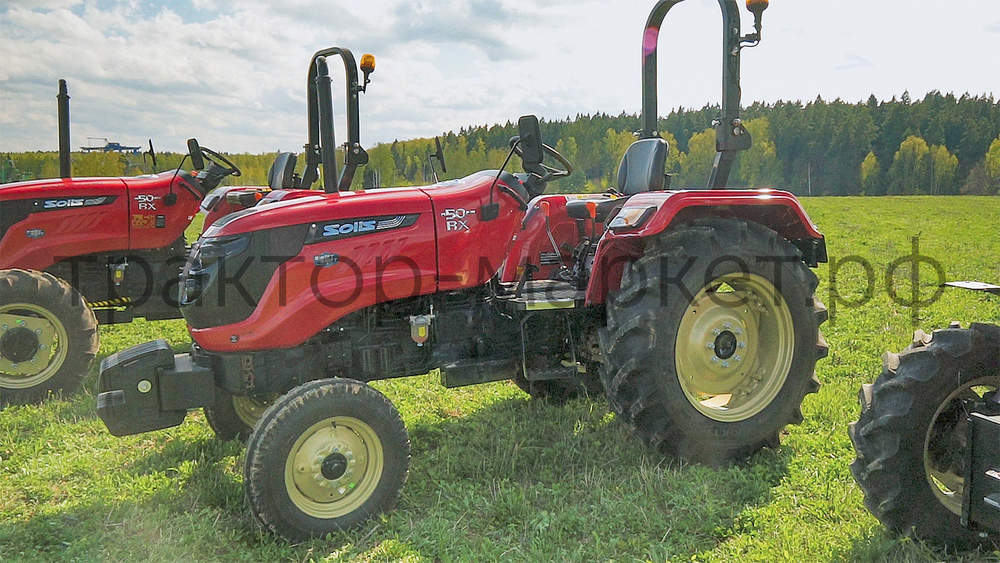Трактор Solis-Gold | Солис-Голд 50 4x2 8+2 Radial agri 6.5-16 / 13.6-28 (с ПСМ)