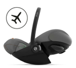 Коляска 3 в 1 Cybex Priam IV Rosegold и автокресло Cloud G i-Size Lava Grey Sepia Black