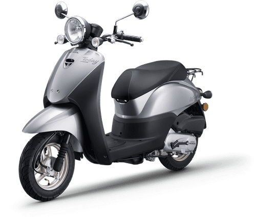 Скутер Honda Today серый (RR)