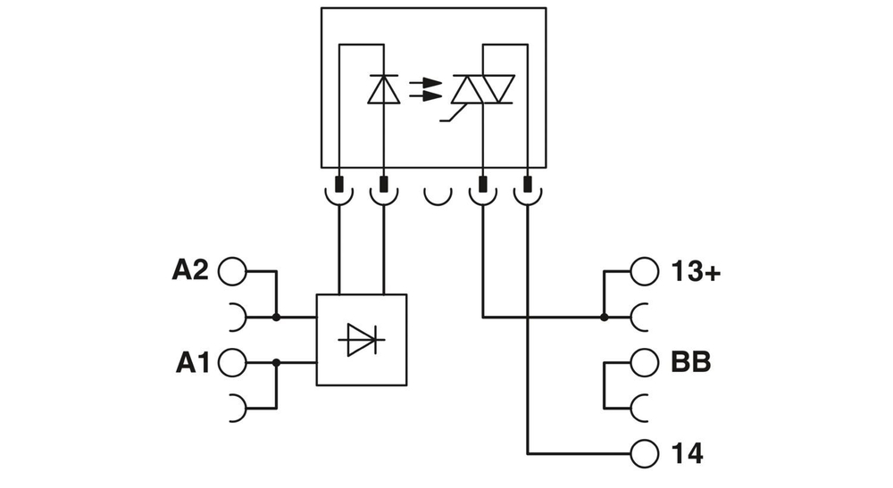 2967947 - PLC-OSC- 24DC/230AC/ 1/ACT - Модуль полупроводникового реле