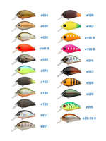 Воблер для рыбалки ZIPBAITS Hickory MDR, 34мм, 3.5гр., заглубление до 1.8м., цвет 141R, плавающий