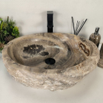 Раковина из оникса Erozy Grey EO-64291 53*43*16 0156