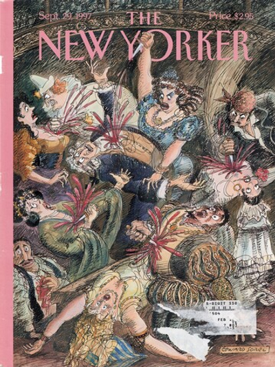 Журнал The New Yorker 29-09-1997, обложка