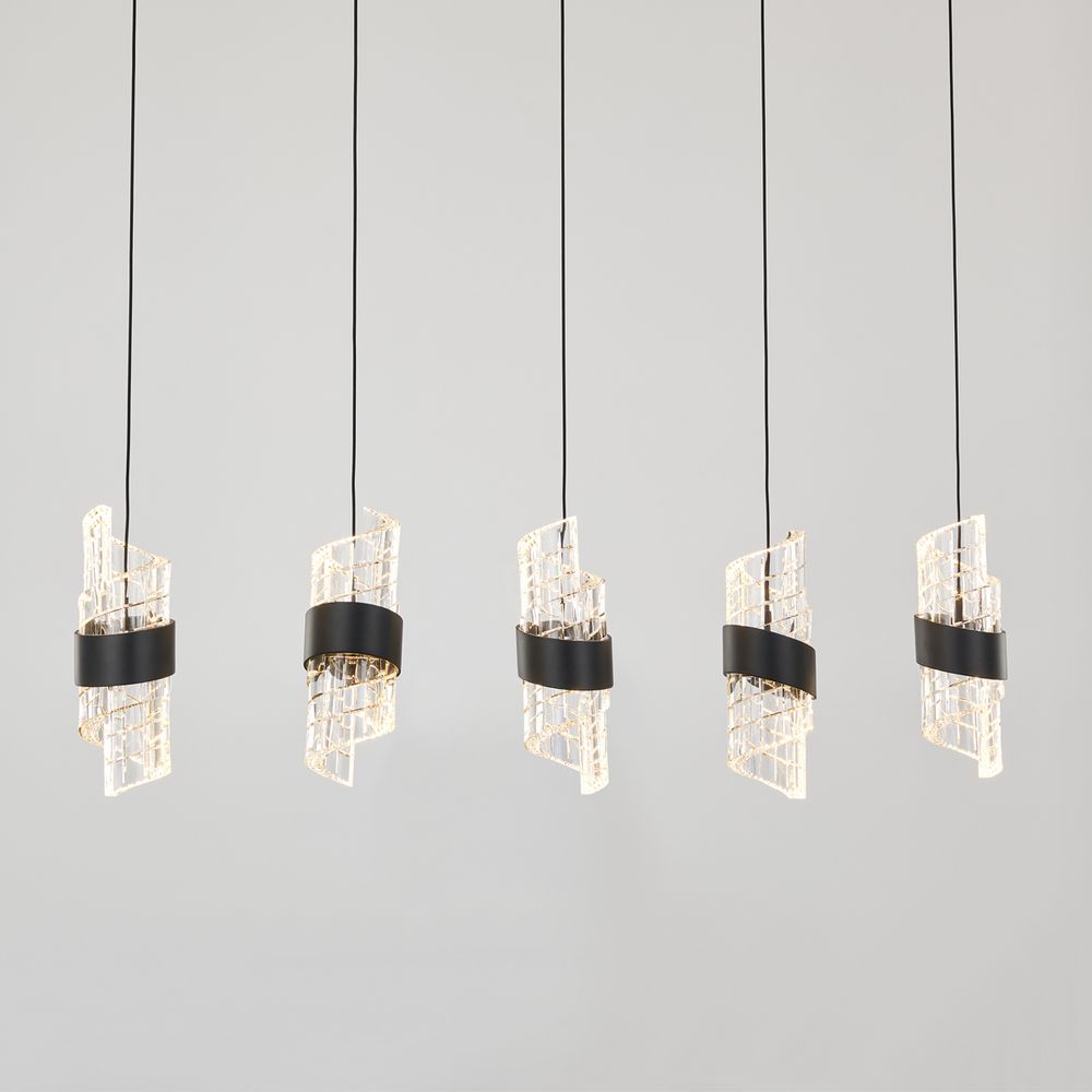 Подвесной светильник MD23001022-5B matt black