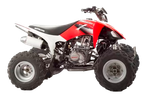 Квадроцикл Motoland 250S Красно-белый