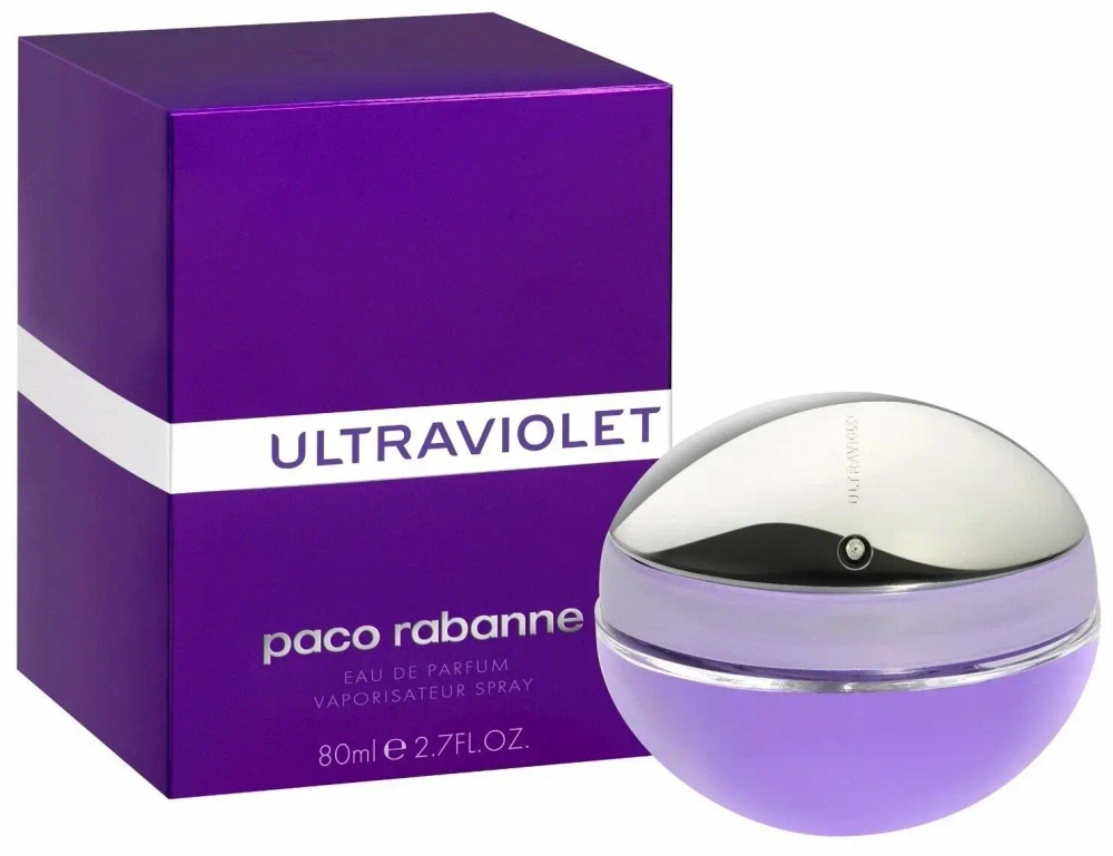 Paco Rabanne парфюмерная вода Ultraviolet Woman, 80 мл, 250 г