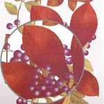 Украшение для окон и стекла ЗОЛОТАЯ СКАЗКА "Осенние мотивы 1", 14,8х59 см, ПВХ, 591239