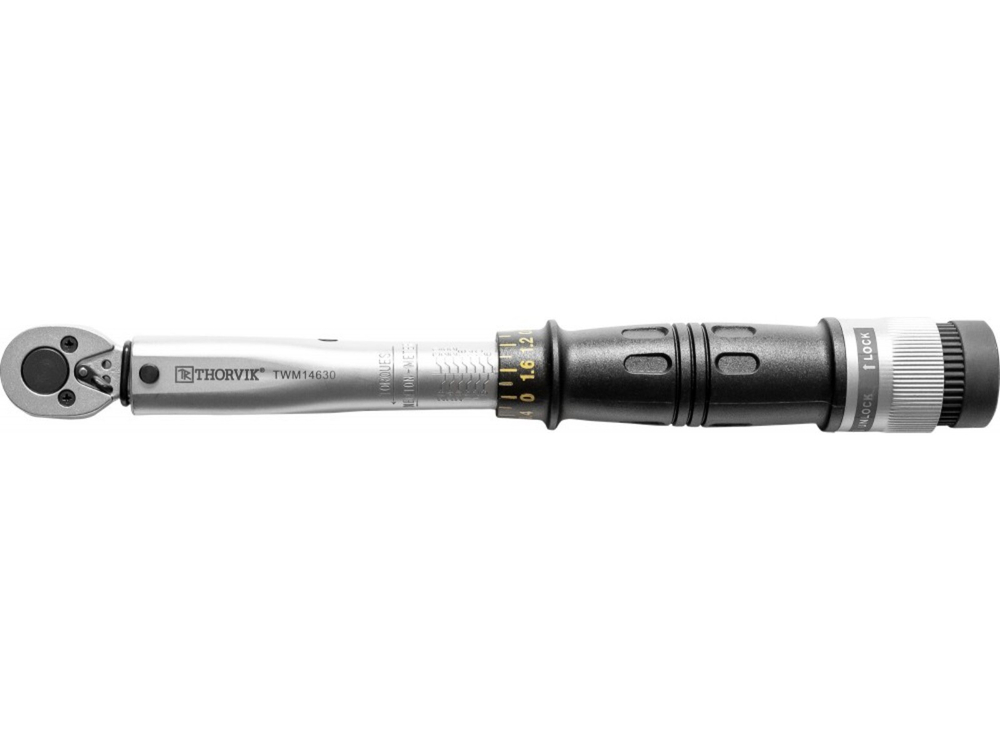Ключ динамометрический 1/4"DR, 11110Нм Thorvik TWM14630