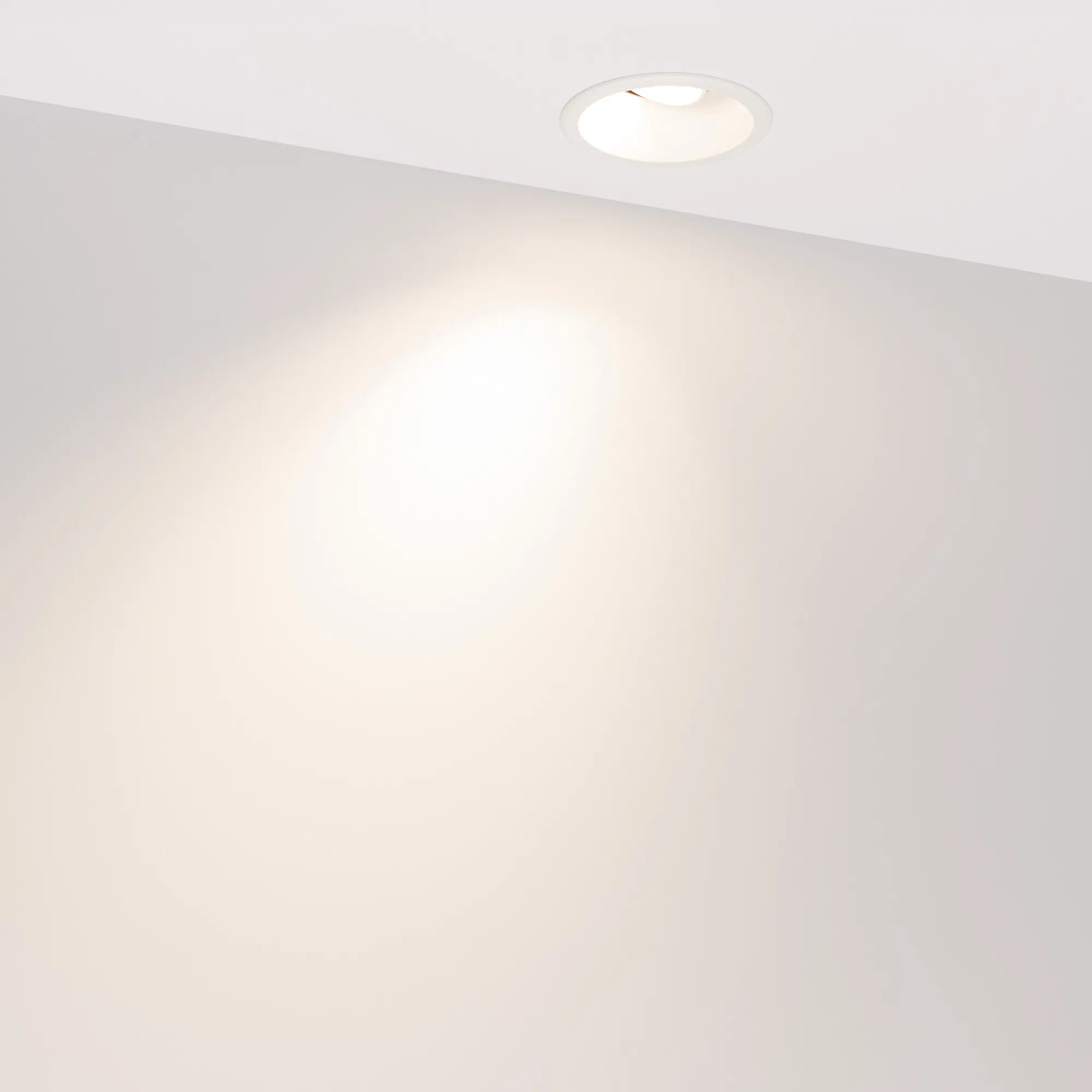 Светильник MS-FLOW-BUILT-R85-6W Day4000 (WH, 55 deg, 230V) (Arlight, IP20 Металл, 5 лет) 060949
