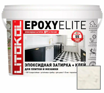 Затирка Litokol EPOXYELITE Молочный Е.02 1 кг