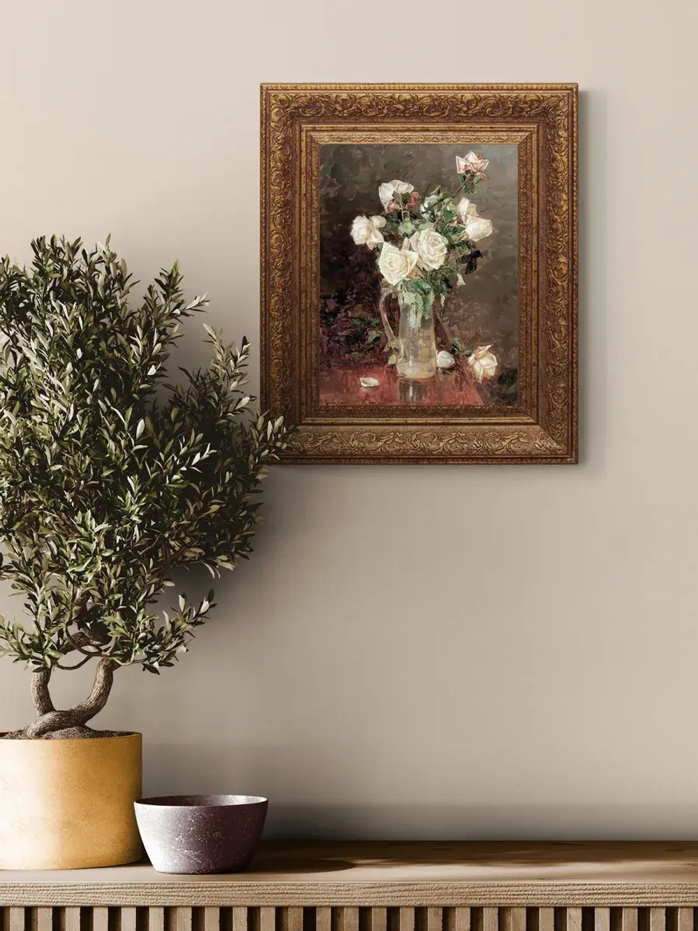 Картина на стену интерьерная на холсте 31*37 см