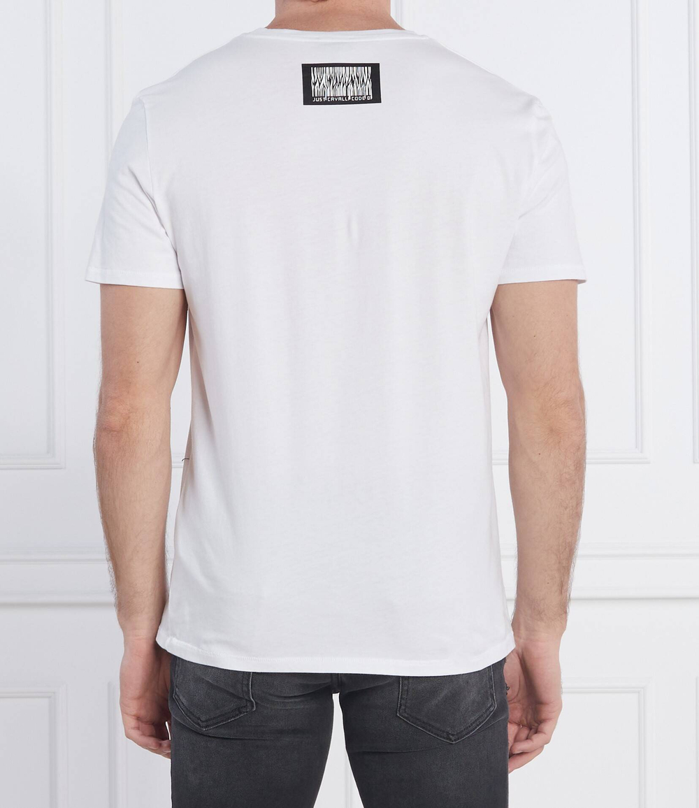 футболка Just Cavalli - белый(S03GC0681 N20663)