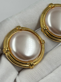 Серьги «жемчужные» Monet