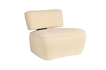 58DB-23052 Кресло ткань букле бежевое 85*79*69см