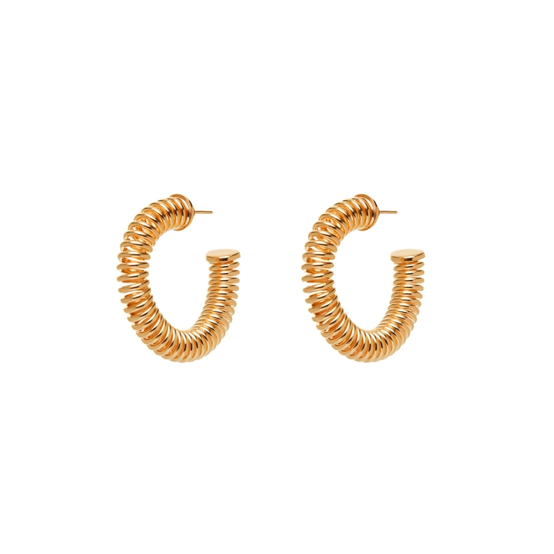 Серьги-кольца Весна