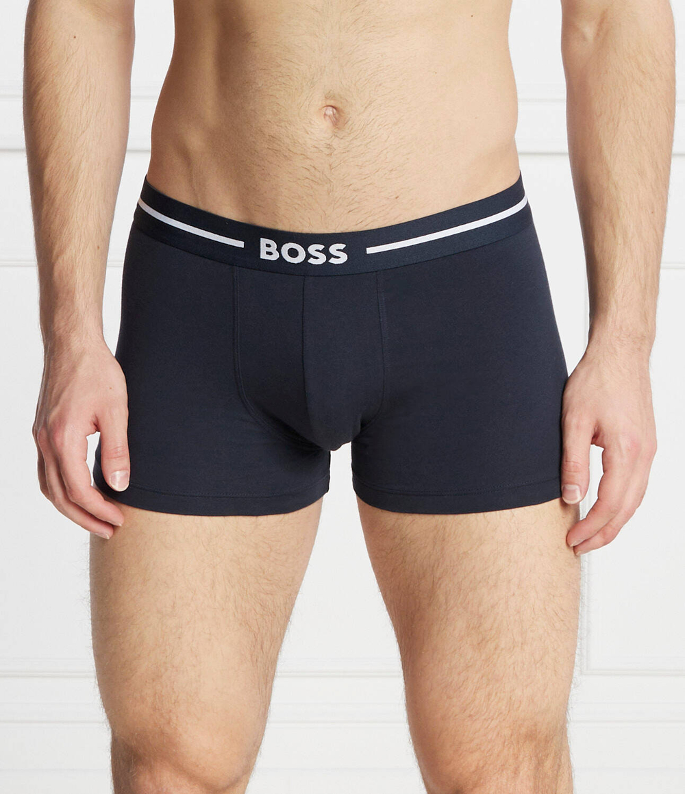 Трусики-боксеры 3шт. Bold BOSS BLACK - бордовый(50499390)