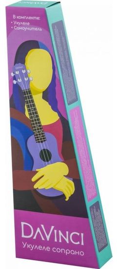 Укулеле сопрано DAVINCI VINS-10 BK