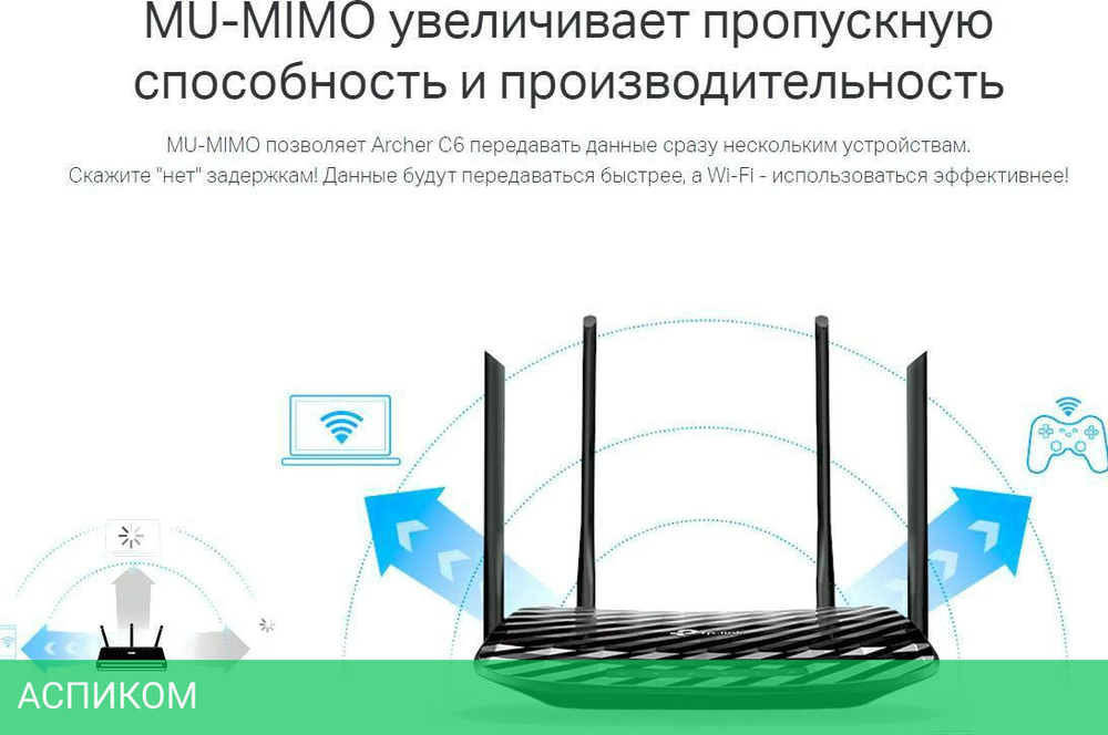 Беспроводной маршрутизатор TP-Link Archer C6