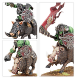 Warhammer The Old World - Orc & Goblin Tribes: Orc Boar Boyz Mob