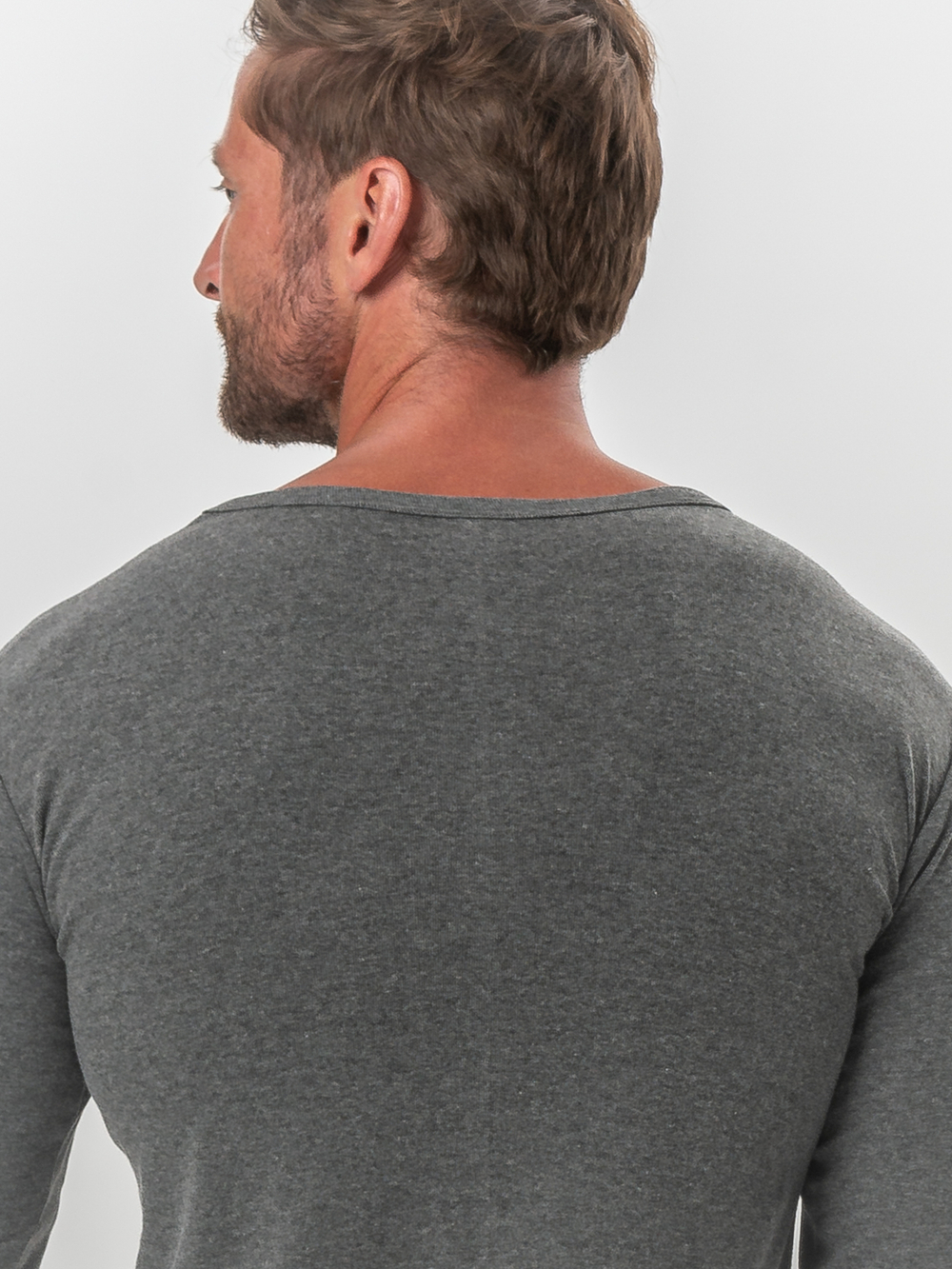 Лонгслив мужской антрацит